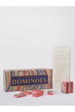 Load image into Gallery viewer, Marbled Colors Domino Set