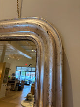 Load image into Gallery viewer, Antique Silver Louis Philippe Mirror circa 1870
