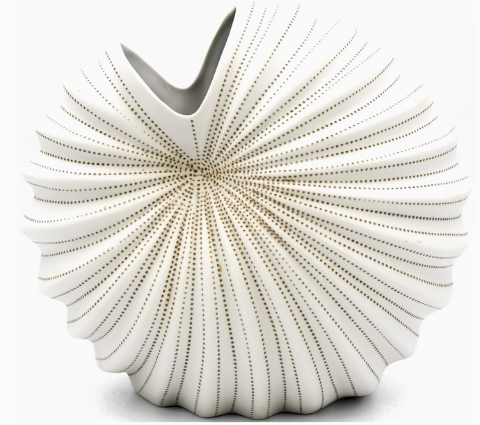 Palm M - Wo 23 Porcelain Bud Vase