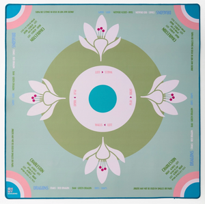 Sage Lotus Mahjong Mat