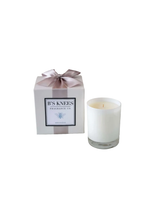 Load image into Gallery viewer, 1-Wick White Glass Candle