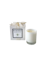 Load image into Gallery viewer, 1-Wick White Glass Candle