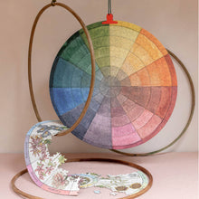 Load image into Gallery viewer, 500-Piece Round Jigsaw Puzzle - Flower Clock