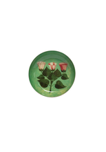 Load image into Gallery viewer, Round Enamel Tray - Festival of Flowers