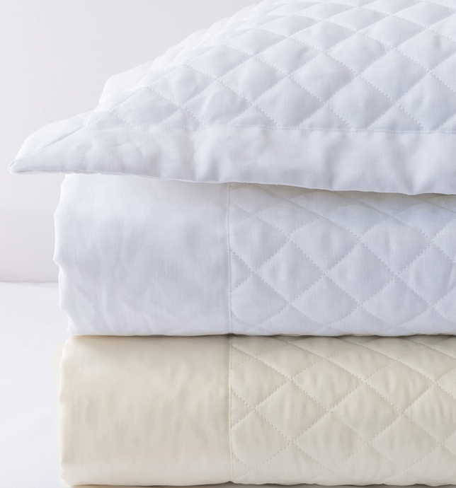 Simply Sateen Quilted Coverlet