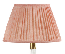 Load image into Gallery viewer, Pink Moire Lampshade 12 in